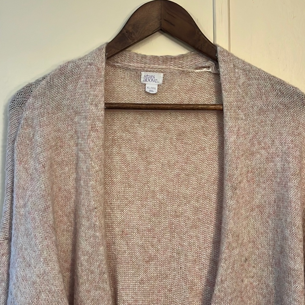 Super soft knee-length cardigan